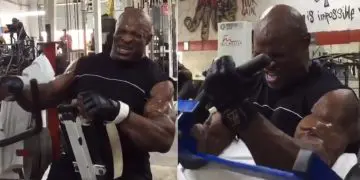 Ronnie Coleman Training