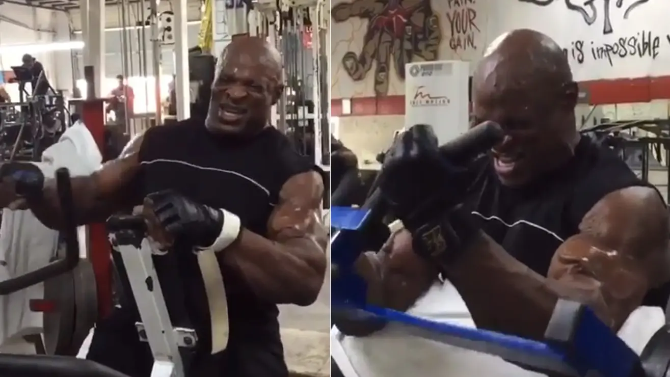 Ronnie Coleman Training