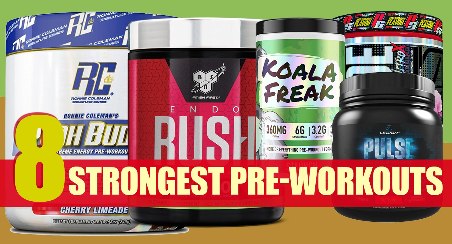 8 Strongest PreWorkout Supplements In 2020 Fitness Volt