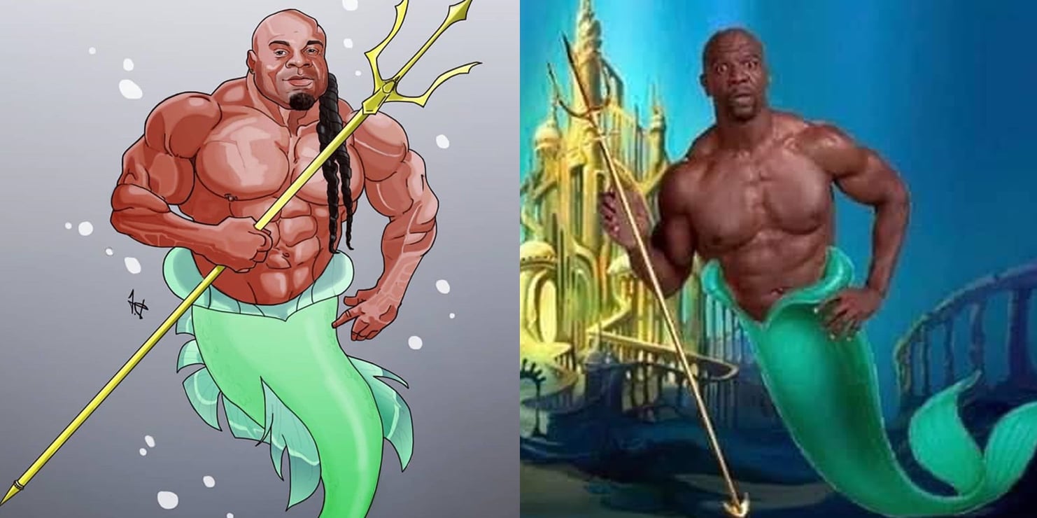 Terry Crews and Kai Greene Vying For Role of King Triton in 'Little  Mermaid' Live Action Movie – Fitness Volt