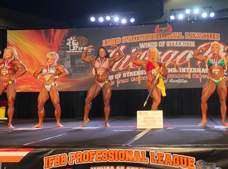 2019 Chicago Pro Results Woman’s Bodybuilding Winners