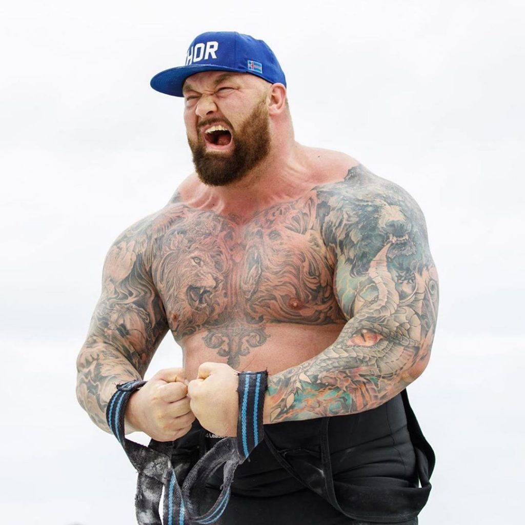 Hafthor Bjornsson Wins celand's Strongest Man 