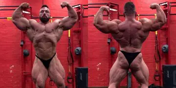 Luke Sandoe Weeks From Mr Olympia