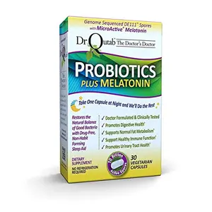 Probiotics Plus Melatonin By Dr Qutab