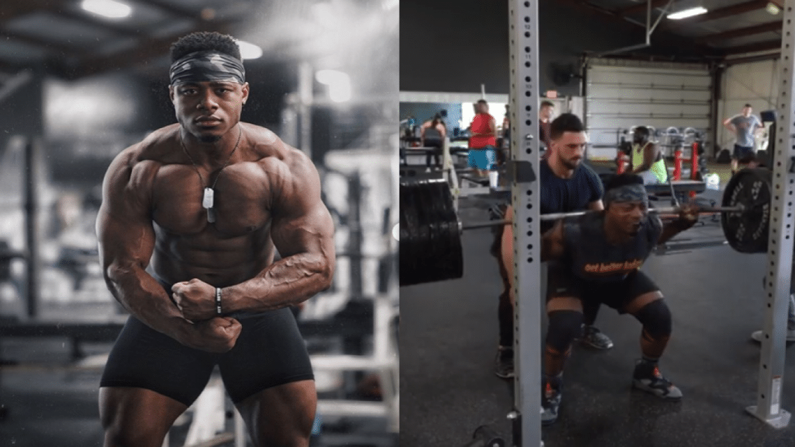 Russel Orhii Nails Unbelievable Triple Set Of 675lb Squat Fitness Volt