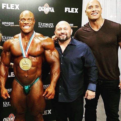 The Rock With Phil Heath