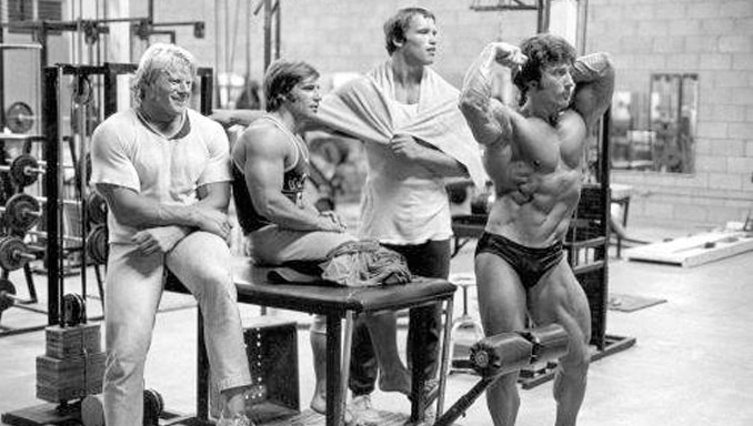 Arnold In Gym