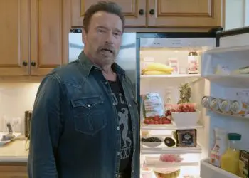 Arnold Schwarzenegger Shows His Gym & Fridge