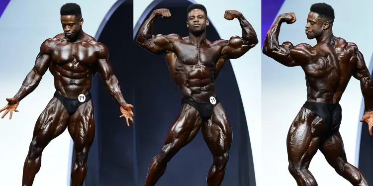 Breon Ansley at Mr. Olympia 2019