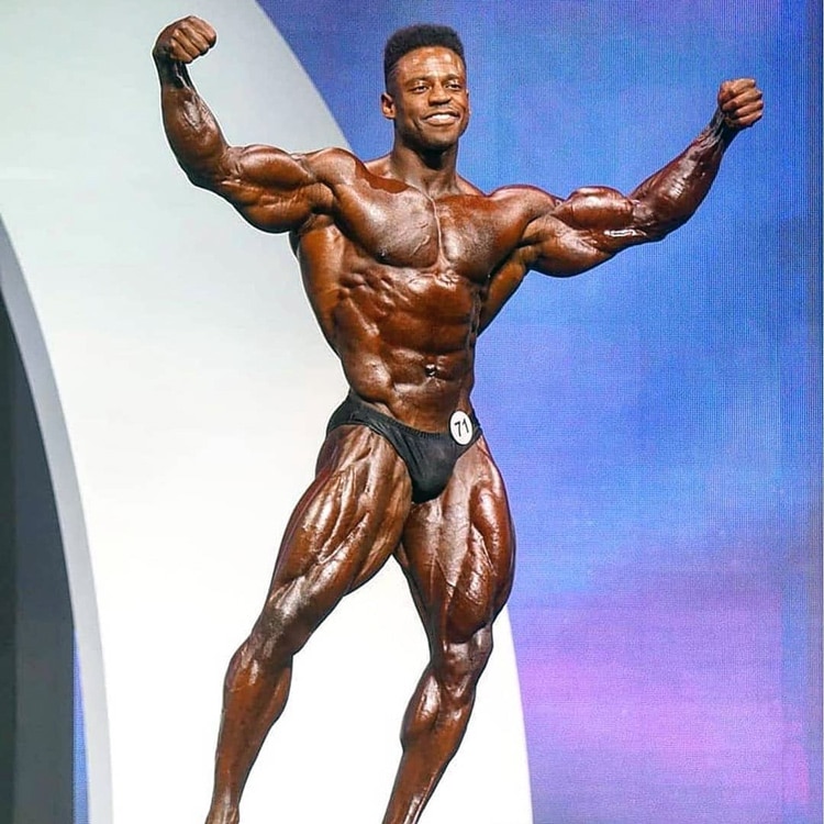 Breon Ansley at Mr. Olympia