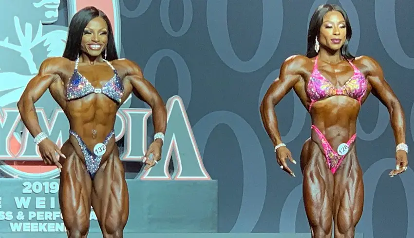 Figure Olympia Top Two