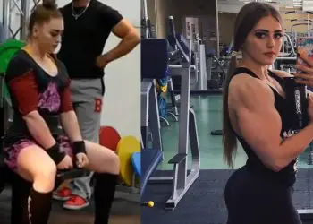Julia Vins Hits Kg Bench Press