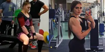Julia Vins Hits Kg Bench Press