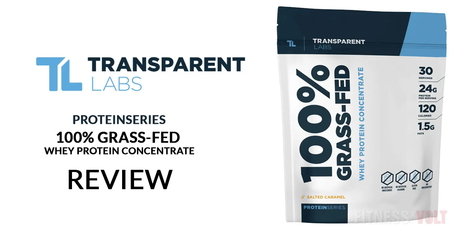 Transparent Labs Whey Protein Concentrate Review