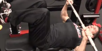 Bench Press Leg Elevated