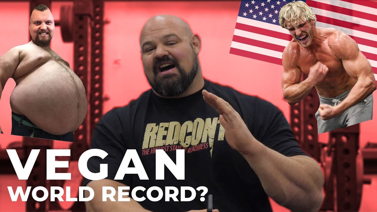 Brian Shaw Invites World's Strongest Vegan To Challenge His Lifts