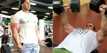 Jay Cutler Trains Chest