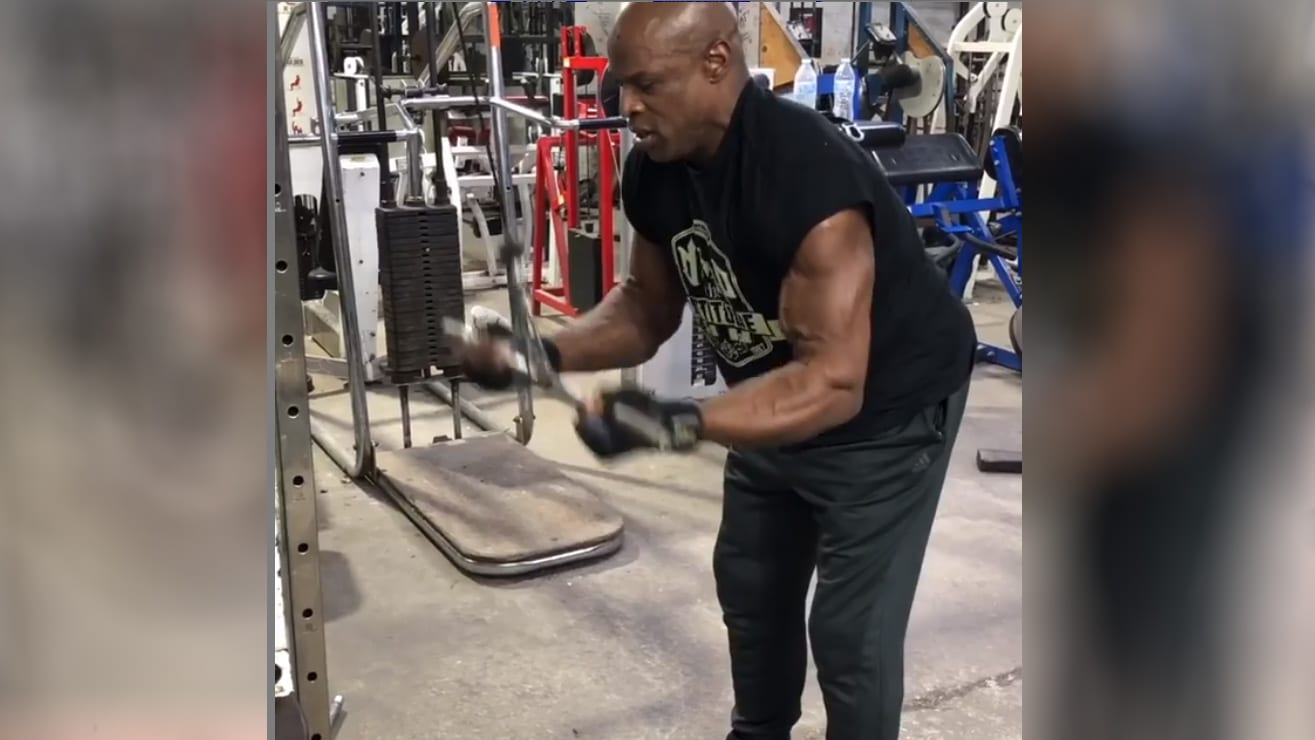Ronnie Coleman Back On Feet Training After Possibility Of Never