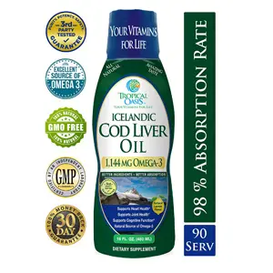 Tropical Oasis Icelandic Cod Liver Oil