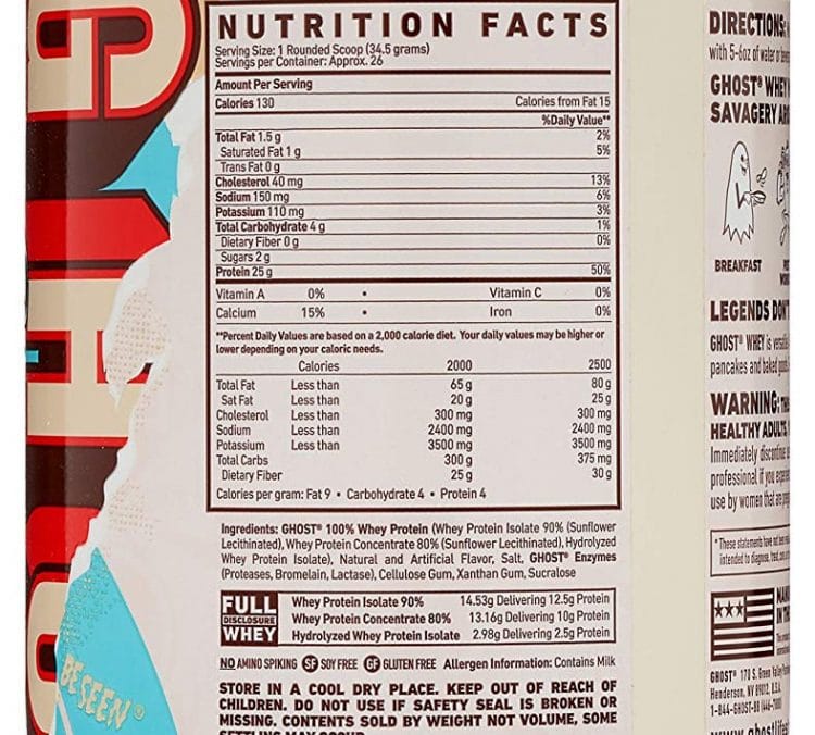 Ghost Whey Protein Review A Unique Option For Daily Supplementation