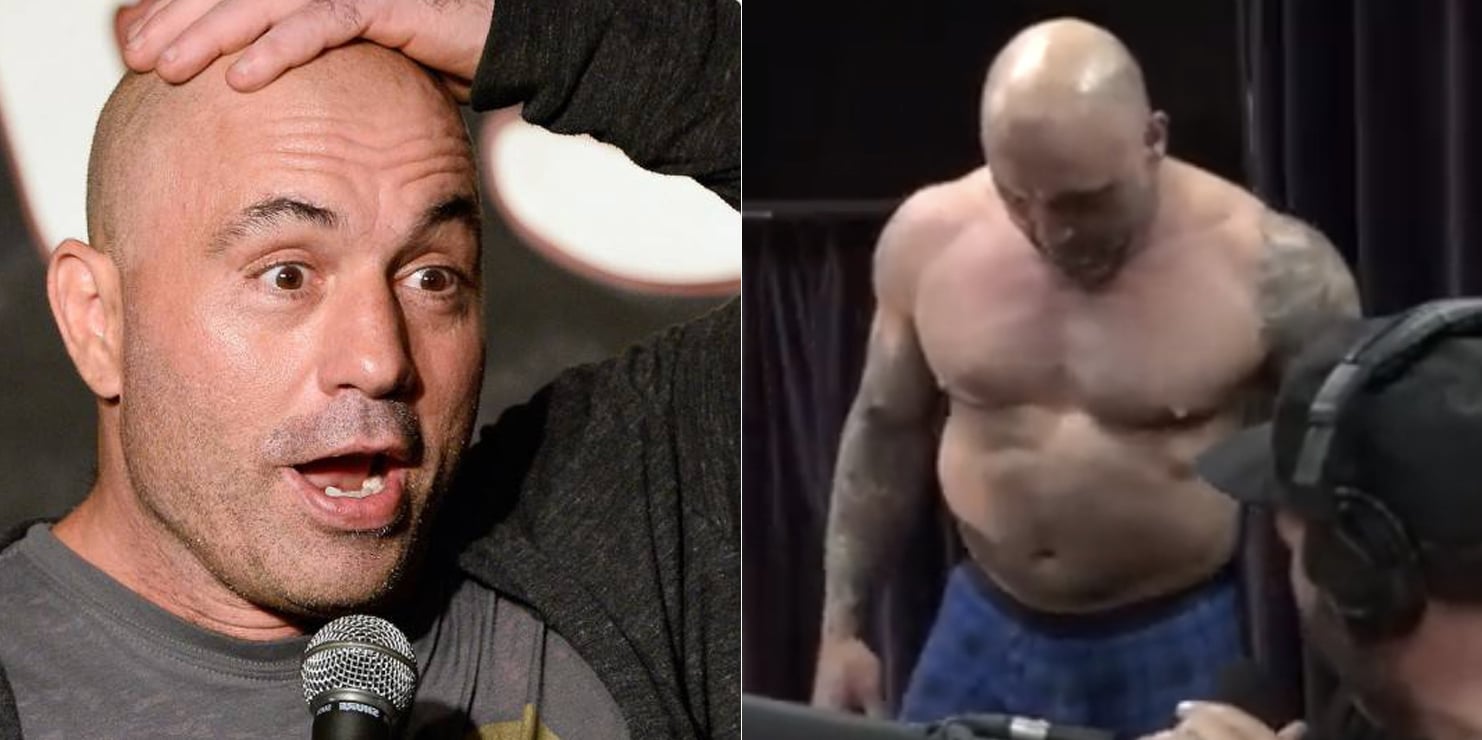 Joe Rogan Has an Out Of Control Bubble Gut After Sober October - Fitness Vo...