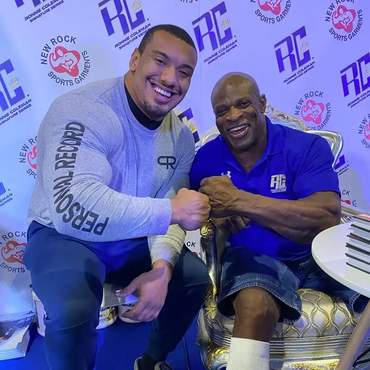 Larry Wheels With Ronnie Coleman