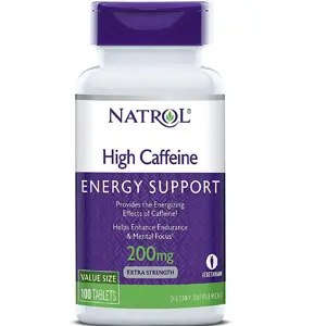Natrol High Caffeine Tablets