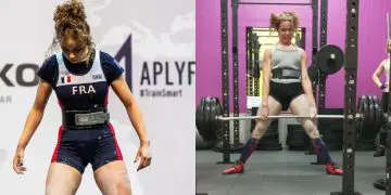 Powerlifter Samantha Eugenie