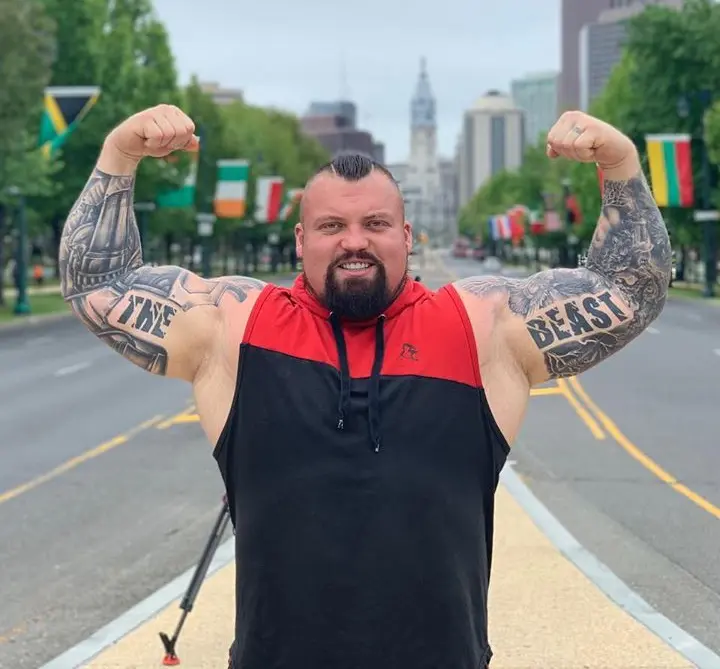 Strongman Eddie Hall