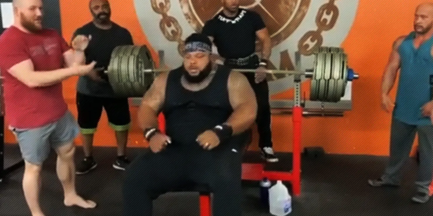 Julius Maddox 755lb Bench Press