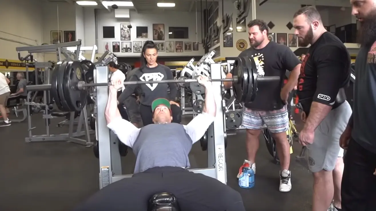 Mike O Hearn Training With Martins