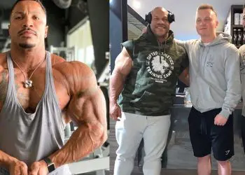 Patrick Moore Trains With Phil Heath
