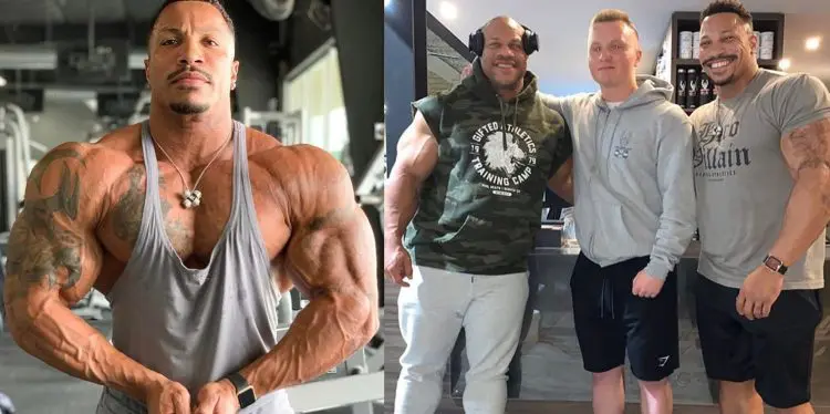 Patrick Moore Trains With Phil Heath
