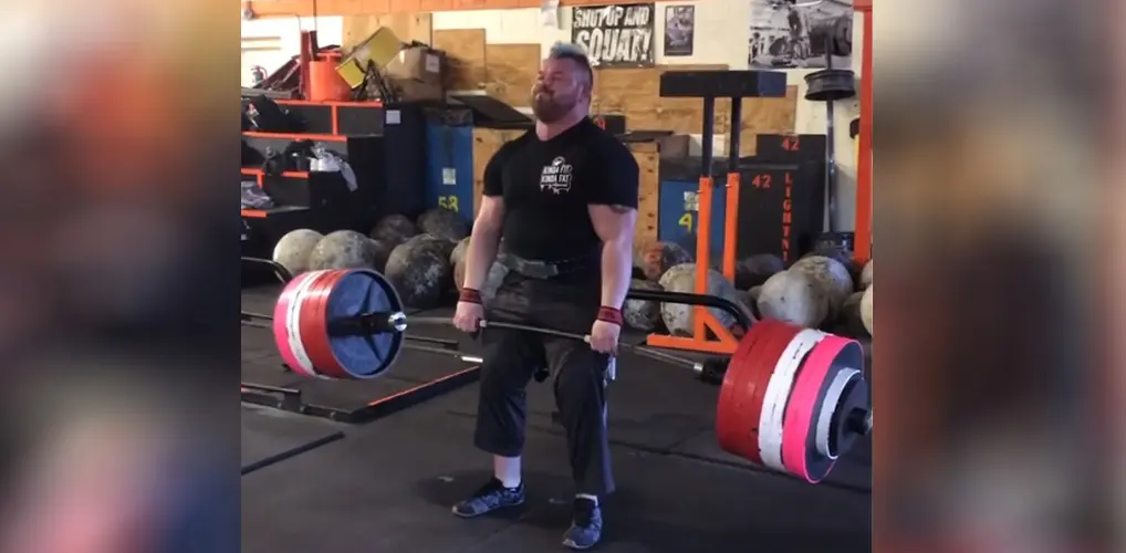 Rob Kearney Deadlift