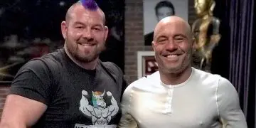 Rob Kearney with Joe Rogan