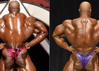 Ronnie Coleman vs. Phil Heath Wide Back