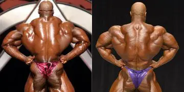 Ronnie Coleman vs. Phil Heath Wide Back
