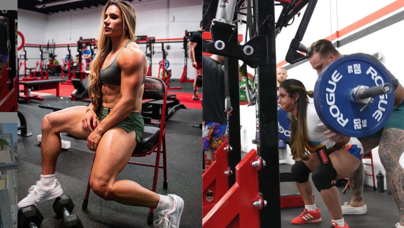 Watch: Stefi Cohen Does 3-Rep Sets For Back Training W/ IFBB Pro