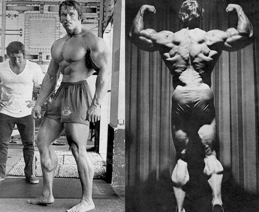 Arnold Schwarzenegger Calves