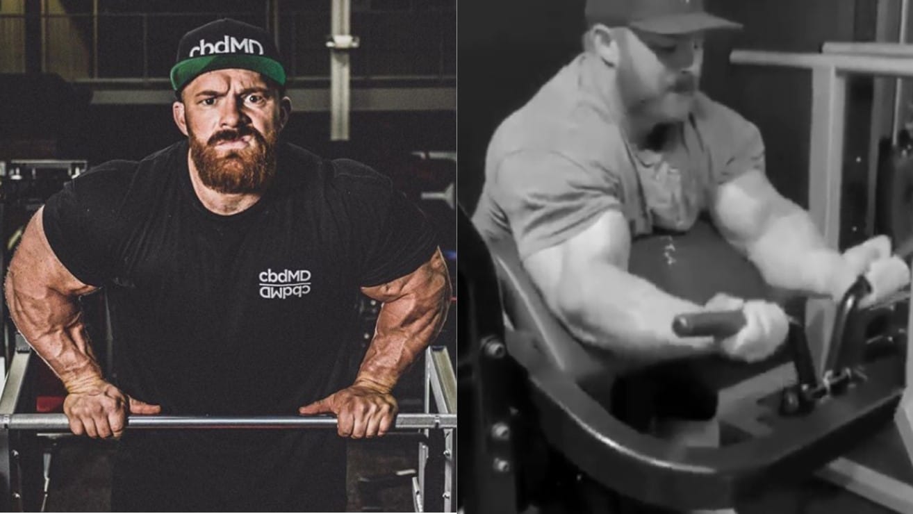 Flex Lewis Looks Bricked Up In Prep For Move To Open Division Fitness