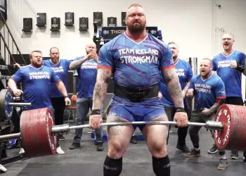 Hafthor Bjornsson Deadlift 1058lbs
