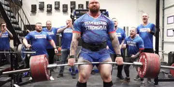Hafthor Bjornsson Deadlift 1058lbs