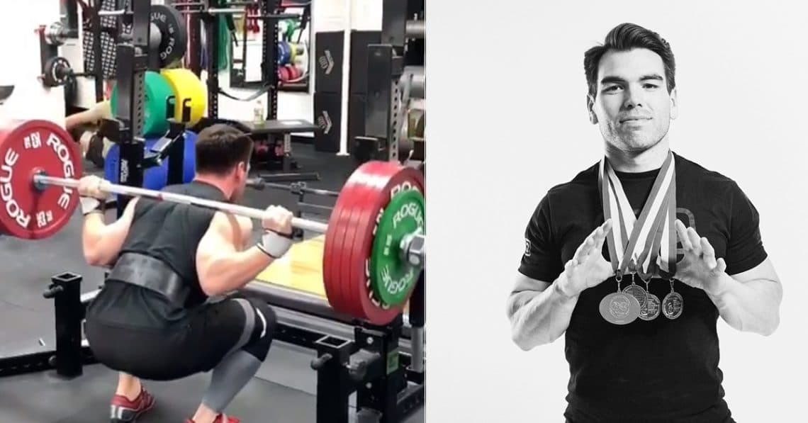 Powerlifter Taylor Atwood Hits 245kg/540.1lb Squat Triple Ahead of Sheffield 2020 Fitness Volt