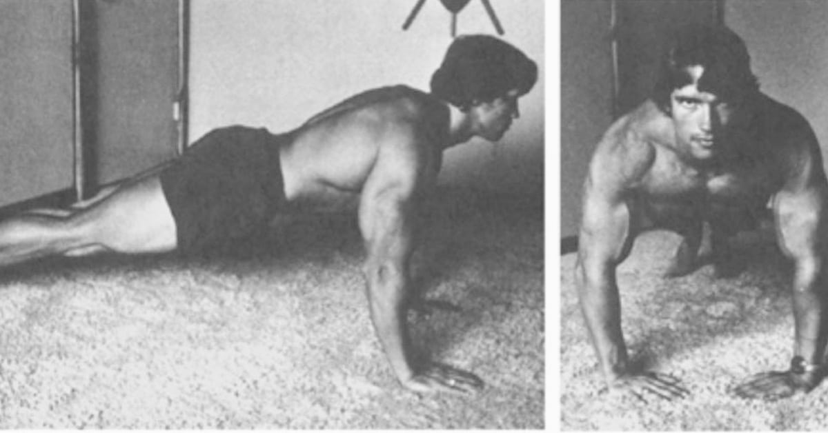 Arnold Schwarzenegger Shares His Old Home Workout Routine - 