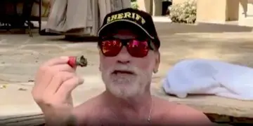 Arnold Schwarzenegger Urges Stay Home