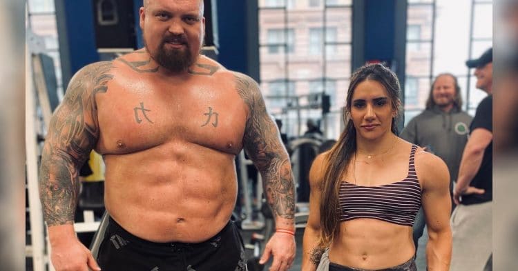 Eddie Hall And Stefi Cohen