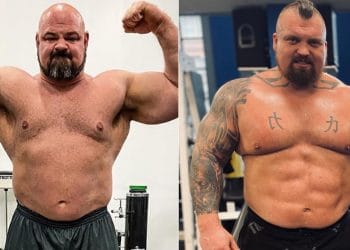 Eddie Hall Showing Off His Super Jacked Abs After Transformation ...