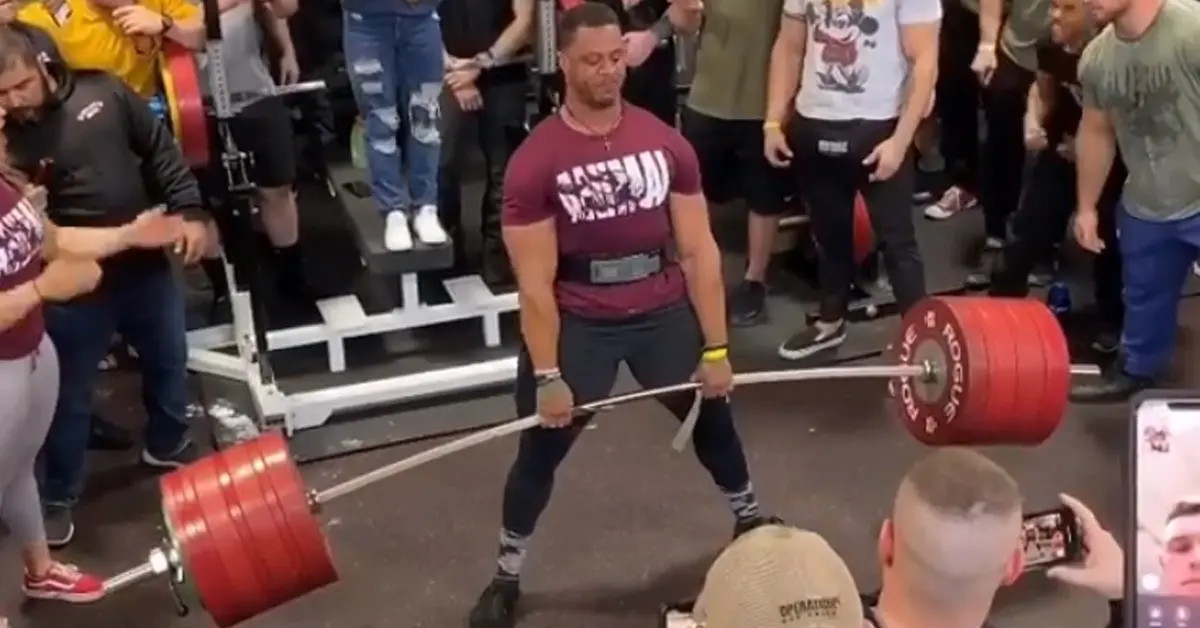 Jamal Browner Deadlift