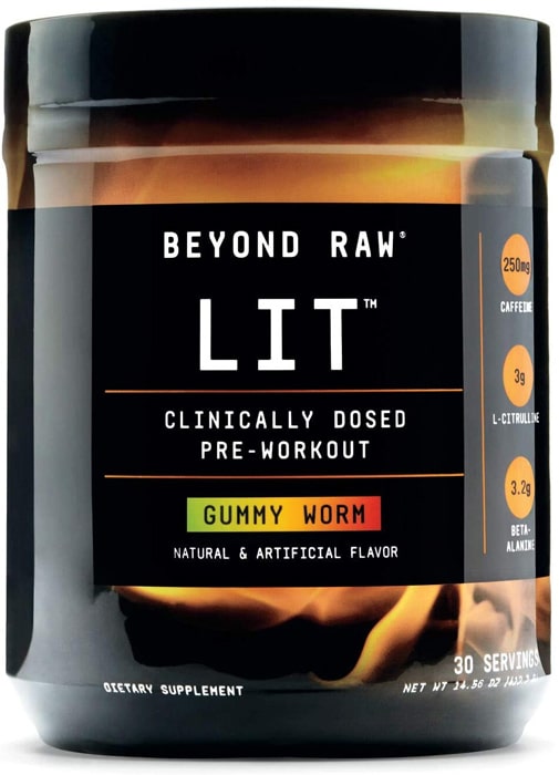 Beyond Raw LIT Pre-Workout Review