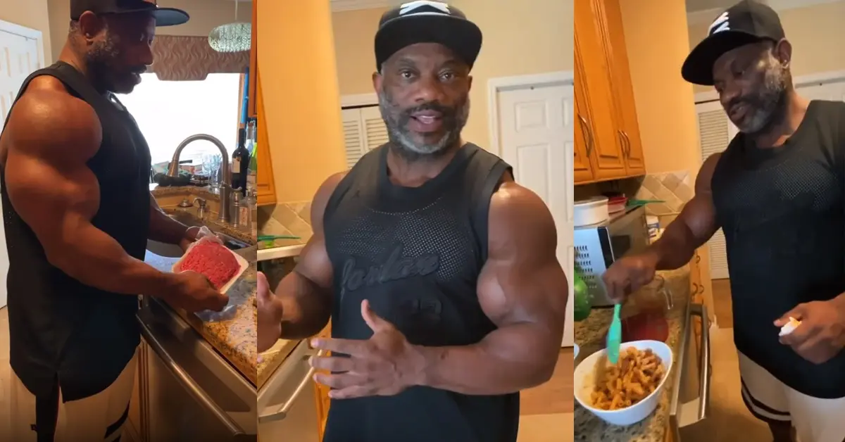 Dexter Jackson Diet